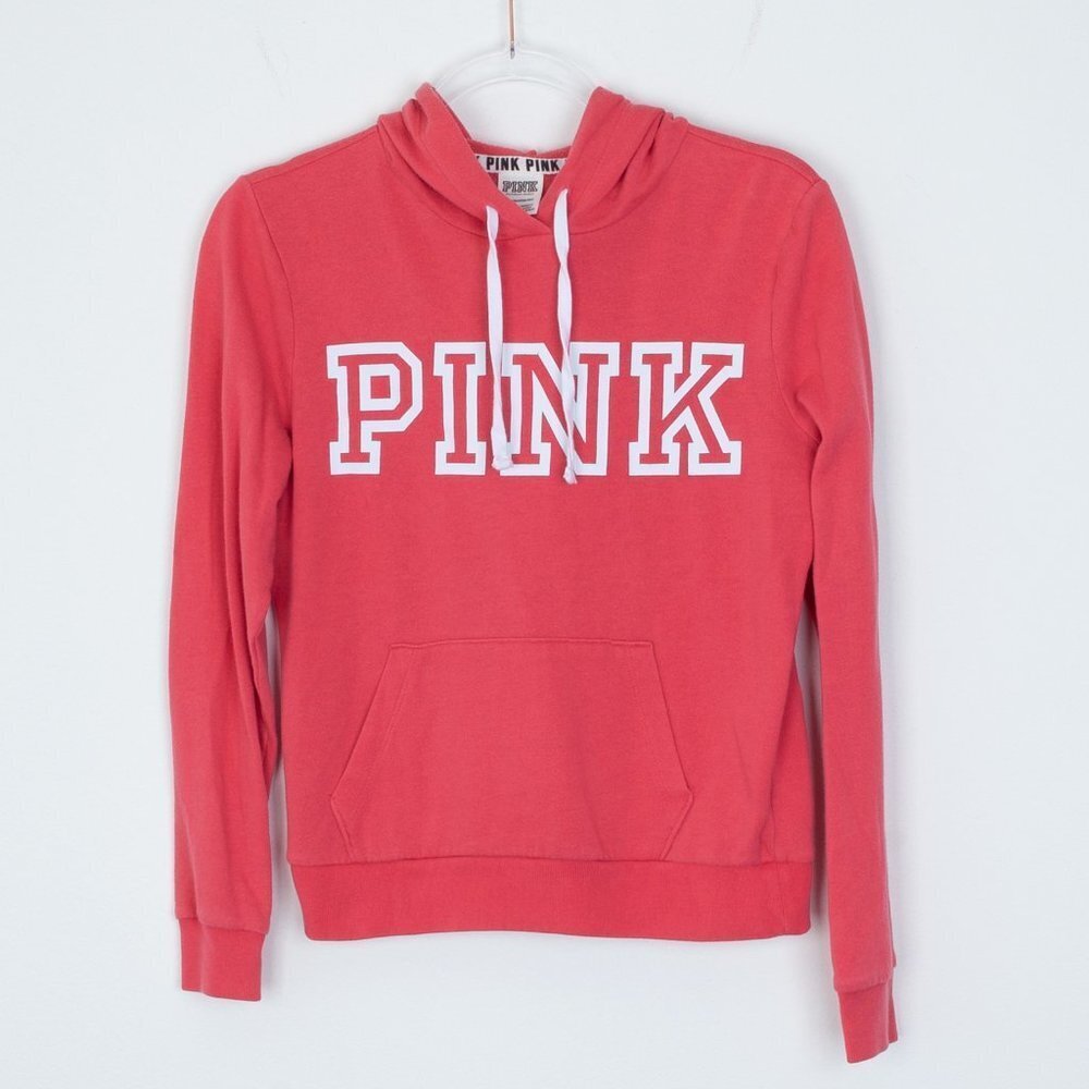 Victoria's Secret PINK Lightweight Pullover Hoodie Sweatshirt Size XS
